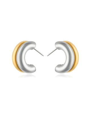 Donut Hoops in Two-tone