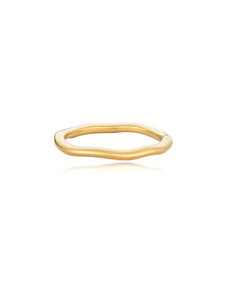 Lunette Ring in Gold