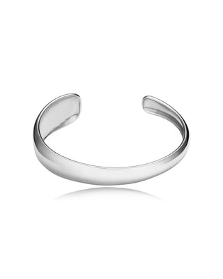 Cambered Cuff in Silver