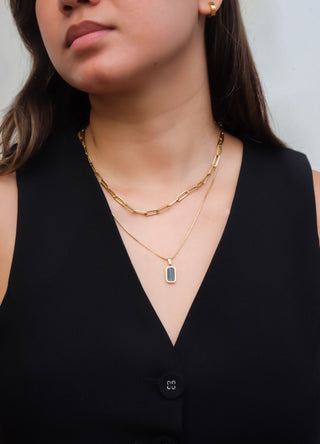 Chicago Clip Necklace
