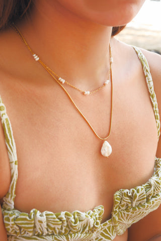 Caspia Pearl Necklace